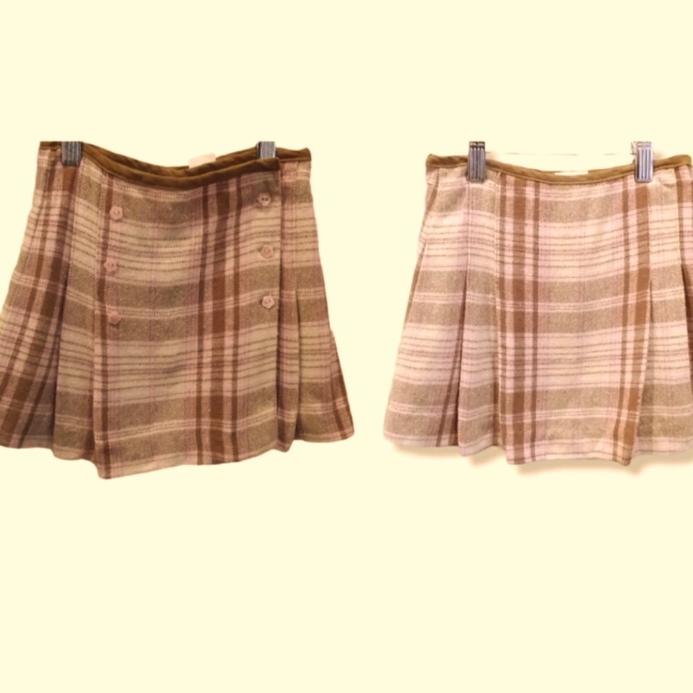 Cute mini skirt plaid Sz. 4T